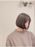 ◆王道ぱつっとボブヘア