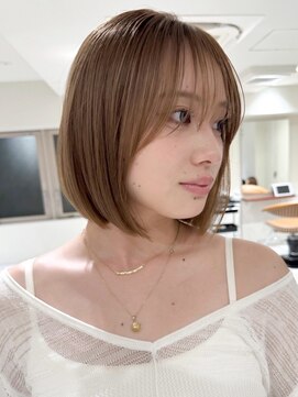 セイントローレン バイ ジルブラン(St.Lauren by JIL BLAN) ハイライトバレイヤージュダブルカラーショートカット