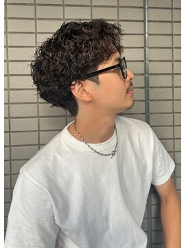 アッシュ 等々力店(Ash) 波巻きスパイラルMIXパーマ