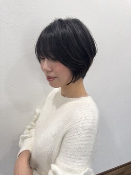 ハピネス クローバー 八木店(Happiness CLOVER) くびれショート　ミセススタイル　白髪ぼかし　大和八木