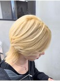 黒染め剥がし　ブロンドカラー