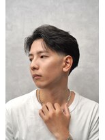 トラスト ザ バーバー 東京駅日本橋店(TRUST the Barber)&nbsp;センターパート/フェザーパーマ/メンズパーマ