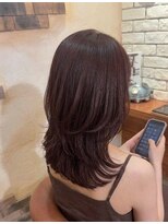 ヘアメイク フレンシア(hair make flencia)&nbsp;極上の動きとツヤ感ロングレイヤー【400スタイル】