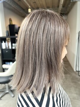 ルーツ ヘア デザイン(roots hair design) 四ツ橋美容室★roots★ブリーチ無し白髪ぼかし30代40代50代60代