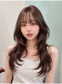 渋谷/渋谷駅/学割U24/インナーカラー/顔周りカット/韓国ヘア