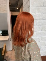 イロ ジェイアール JR奈良店(IRO)&nbsp;秋のオレンジブラウン×くびれレイヤー×髪質改善トリートメント