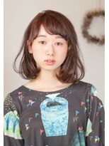 キャラメル(caramel)&nbsp;フレアロングボブ