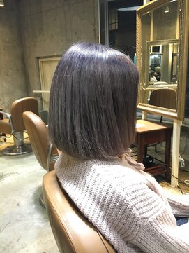 サロンドミルク 原宿(salon de MiLK) シルバーグレー
