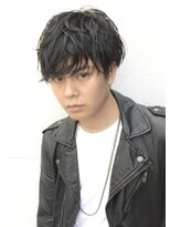 ピチカート(pizzicato) セミウエット グランジマッシュ ツーブロック