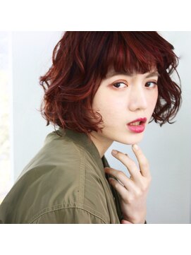 モーブ 代官山(mauve) ワンカールbob×ベリーピンク