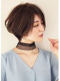 大人可愛い ふんわり丸みショート