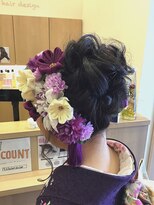 ヒカ ヘアーデザイン(Hika hair design)&nbsp;成人式ヘアセット