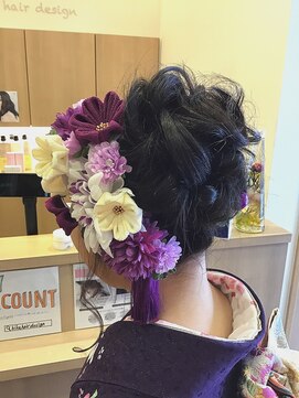ヒカ ヘアーデザイン(Hika hair design) 成人式ヘアセット