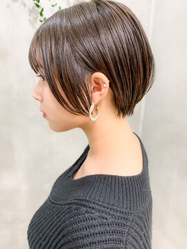 テトヘアー(teto hair) ハンサムショート、ショートボブ、スリークショート