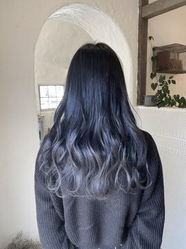 リパブリック(Republic) グラデーションネイビーカラー