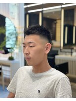 ラテ 渋谷(LATTE)&nbsp;スキンフェード　ショートスタイル　barber