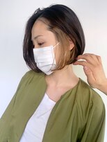 アイティーバイアルバム 藤沢店(IT by ALBUM)&nbsp;インナーカラーボブ_マロンベージュAラインボブ_ba328361