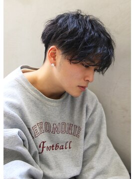 ブラン 天王寺(Blanc) 【Blanc】ツーブロックショート_スパイキーショート9842