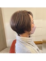 ソラーナバイマニスオブヘアー(SOLANA by Manis of hair)&nbsp;ミセスハイライトショート