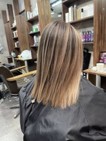 ラフ(LAFF)&nbsp;#黒髪#ボブルフ#ネビージュ#小顔#ワンレン