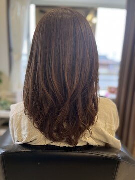 コア フィール ア デイ(COIFFURE A DAY) 【M3D見附今町】スタイリング簡単ロング