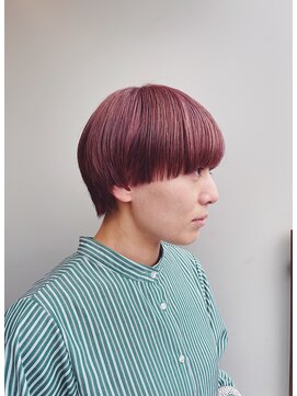 コントラスト ヘアーメイク(contra sto hair make) ピンクマッシュ〈米澤〉
