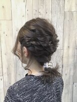 ヘアースペース ムーン(Hair Space MOON) 結婚式編みおろし、ハーフアップ、早朝OKイベント用ヘアーセット