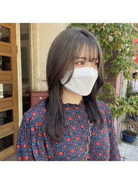 ボアップ 京橋店(boappu) #ブリーチカラー　#グレージュ　#グレーカラー
