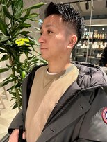 メンズサロン ブロック(Men's Salon bloc) アップバングショート