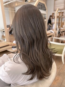 バイオレット ナゴヤ(Violet Nagoya) 【赤味消しカラー】オリーブベージュ/秋冬カラー/ブリーチ無し