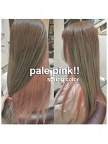 ヘアーリゾートサロン リチェット(Hair Resort Salon Ricetto) ペールピンク♪