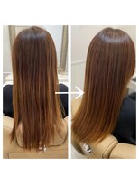 レヴィア(revia)&nbsp;ハイトーンでもハリ艶のある美髪ロングヘア