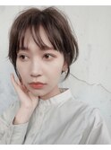 丸みショート