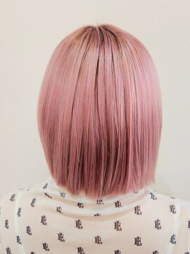 美容会館 友部店(BIYO-KAIKAN) ピンクカラー×トリートメント