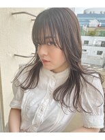 リプルバイメグ(Ripple by mEg)&nbsp;透明感抜群☆ 暗髪グレーベージュ♪