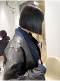 暗髪重めタッセルボブ　【吉祥寺】