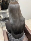 イメチェンハッシュカットフルバング似合わせレッドブラウン