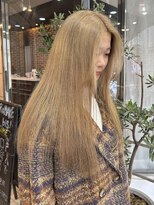 ヘアーアンドメイク ビス(HAIR&MAKE bis) 大人気！まろやかミルクティーベージュ♪【唐木彩華】