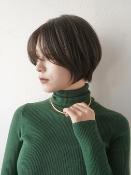 アルトル 池袋(altru) ◇大人可愛い30代40代50代白髪ぼかしショートボブくびれショート