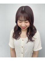 ゲリール ヘア プラス ケア(guerir hair+care) 【guerir hair + care】王道可愛い暖色カラー！ピンクブラウン♪