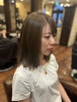 シャル 町田(shalu) 大人の色気カラー/オリーブグレージュ/20代３０代４０代