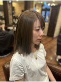 大人の色気カラー/オリーブグレージュ/20代30代40代