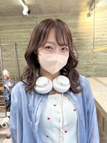 ヲタク(wotaku.)&nbsp;グレージュカラー透明感カラーダブルカラーケアブリーチリタッチ