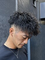キングオブヘア バイ ノイズ 梅田茶屋町店(KING of hair by NOISM)&nbsp;*NOISMツイストスパイラルツーブロックマッシュビジネススタイル