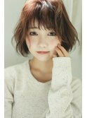 ゆるふわボブ　小顔ヘア