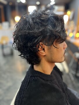 マニッシュ(mannish) ミックスパーマ