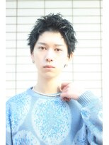 マーズ(MARS) スパイキーショート×黒髪アップバング/20代30代40代