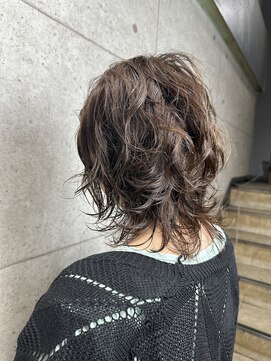 ビューティーガレージ カワゴエ(Beauty Garage Kawagoe) ウルフミディパーマ