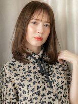 モッズヘア 上尾西口店(mod's hair) シースルーバング大人美人顔周りレイヤースタイルY上尾30代40代