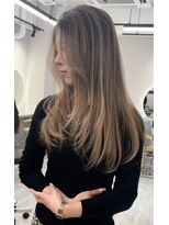 リュストル 町田(LUSTRE) ブロンドバレイヤージュカラー